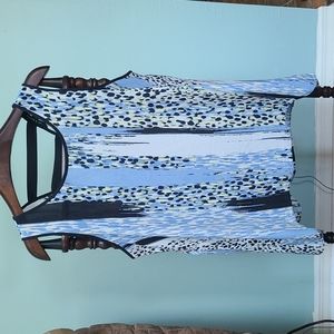 Zach and Rachel XL sleeveless blouse